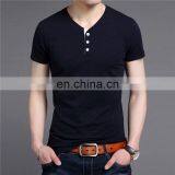 Mens 2020 Summer Stretch Cotton t Shirt thumbnail-3
