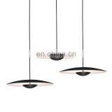 Modern Circular Led Metal Ceiling Stainless Pendant Light thumbnail-6