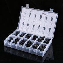 PVC 8.2mm-24.1mm Head Diameter Black Automotive Plastic Fasteners thumbnail-4