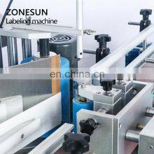 ZONESUN ZS-TB260 Vial Glass Jar Can Sticker Wine Water Bottle Automatic Round Bottle Labeling Machine For Round Bottles thumbnail-2