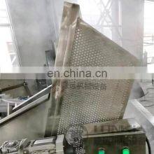 Stainless Steel Gas Full Automatic Fresh Chicken Meat Nugget Continuous Deep Fryer Machine For Food Factory thumbnail-5