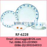 Zibo Made Good Quality Nice Floral Designed 16pcs Stoneware Dinner Set for Tableware thumbnail-1