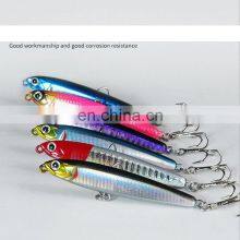 8colors 10g 14g 18g 24g Sinking Pencil Bait Far Shot Saltwater Topwater Trout Bass Salmon Pencil Bait thumbnail-4