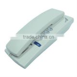 Slimline corded phone simple function/wall mountable with CE standards