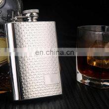 Girl Female Engraved Silver Printed Embossed Sublimation Blanks Big Groomsmen Gifts Men Whisky Hip Flask thumbnail-3