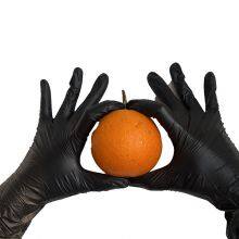 Factory Supply Nitrile Blend Gloves Medical PVC Nitrile Gloves thumbnail-1