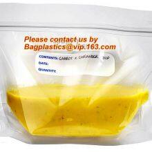 Soup Bags, Soup Pouch, FDA Food Storage Freezer Bags Reclosable k in Color Box, Double Seal k Aluminium Foil Packing Corn Bio Bag