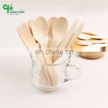 Yada Factory Wooden Cutlery Custom Disposable Fourchette Pour Fruit Jetables Salade Wooden Cutlery Set Eco Friendly thumbnail-1