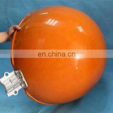 400mm 600mm Diameter Orange Color Fiberglass Aerial Marker Spheres thumbnail-3