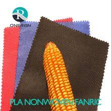 Wholesale Pla Spunbond Nonwoven Waterproof Fabric PLA Fiber Flatbond Thermal Bond Nonwoven Fabric PLA Non Woven Bag Fabric thumbnail-4