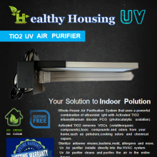 Air Purifier Whole House Filter UV Lamp Tube Used as HVAC (Air Conditioner) Duct Sanitizer thumbnail-2