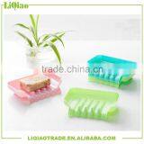 Fashion New Type Plastic Soap Dish With Draining Function thumbnail-1
