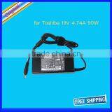 Original 19V 4.74A 90W Laptop Adapter For Toshiba Satellite A300 C850 L750 Ac/dc Power Adapter thumbnail-1