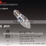 3W Excellent High Power Beautiful LED Candle Light
