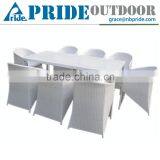 Ningbo Household Kitchen Dining Outdoor Wicker Rattan Garden Furniture New Style White Poly Rattan Garden Furniture Quality Choice thumbnail-1