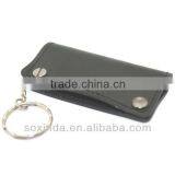 2013 Leather Key Usb Flash Dive With Keychain