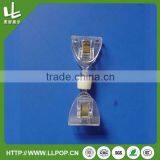 PVC Double Clips With Plastic Line for POP Sign thumbnail-3
