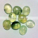 12mm x 10mm Prehnite Oval Shaped Gemstone Cabochons