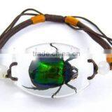 New Trendy India Style Wax String Bracelet With Resin Animal Charm thumbnail-4