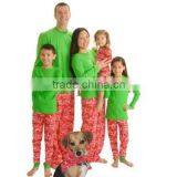 100 % Organic Cotton Kids Striped Pajamas Kids Christmas Pajamas Wholesale thumbnail-2