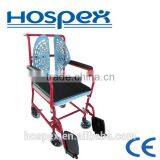Spine-Care Backrest Steel Commode Chair