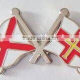 wholesale custom national cross flag metal pin badge