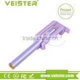 Veister Mini Flexible Extendable Selfie Stick, Hand Held Monopod Selfie Stick, Handheld Selfie Stick thumbnail-4