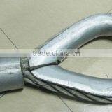 AISI304 Stainless Steel Wire Rope Sling 7x7 Dia.8mm Different Length thumbnail-2