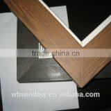 Latest Design Brown Color PVC Tilt and Turn Windows With Grilles,PVC Windows and Doors thumbnail-6