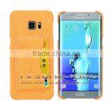 China Wholesale for Samsung Galaxy s6 Edge Case, Back Leather Cell Phone Case thumbnail-5