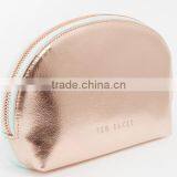 China Supplier Gold PU Make Up Bag thumbnail-2