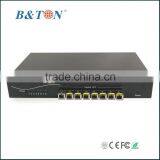High Quality Gigabit 8 SFP Ports Optic Fiber Switch