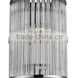 Europe Royal Luxury Chrome Wall Lamp With Crystal Pendant for Bedroom Room and Hotel thumbnail-3