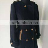 hot sale high quality woollike ladies coat