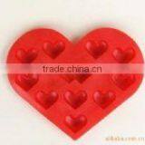 Silicone Cake-mould-- Strawberry Shape Heart Shape thumbnail-2
