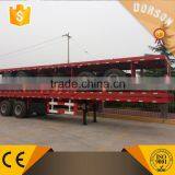 2 Axles 20ft And 40ft Flat Bed Container Trailer thumbnail-2