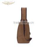 Custom Single Strap Men Canvas Sling Bags Wholesale thumbnail-4