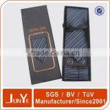 High End Black Matt Custom Logo Men Tie Cardboard Box thumbnail-1
