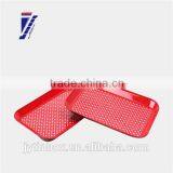Tin Can Supplier Wholesale High Quality Rectangualt Red Tin Tray