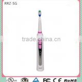 Waterproof Rechargeable toothbrush with Auto Timer Function color changing toothbrush