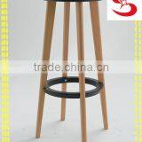2015 Wood Barstool Modern Barstools thumbnail-1