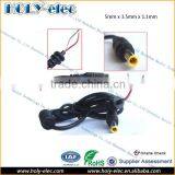 Hottest 5.0mm x 3.5mm x 1.0mm Cables DC Plug For DC Power Charger Laptop Notebook