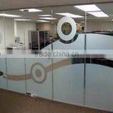 Frameless Glass Office Partition Living Room Partiton Laminated Safety Glass Types of Partition Walls thumbnail-4
