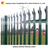Anping direct factory galvanised palisade fencing for sale