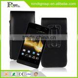 Classics Filp up and Down pu Leather With Waist Hang Phone Case for Sony Xperia go St27i thumbnail-1