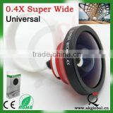cellphone 0.4X Super Wide Angle Lens Manufacture Lens for Mobile phone