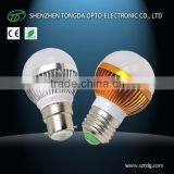 AC/DC 12V 24V 28V 3W G48 E14 E27 B22 GU10 Globe Led Bulb Lamp(TongDa) thumbnail-5