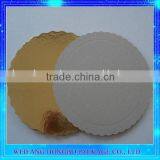 Gold Pink Blue Paper Plate Base For Cake Decorating thumbnail-1