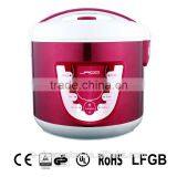 Color Stainless Steel Shell Automatic Multi Function Electric Rice Cooker