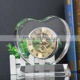 2015 Heart Shape Crystal Tuning Chinese Electronic Clock Movement Gift thumbnail-5